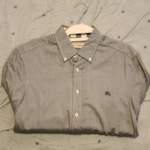 Burberry Men Shirt XS Grey